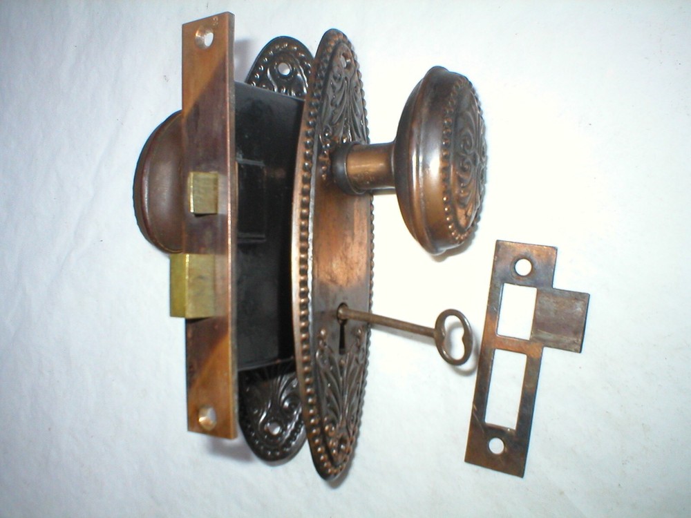 Antique Victorian Era Door Hardware