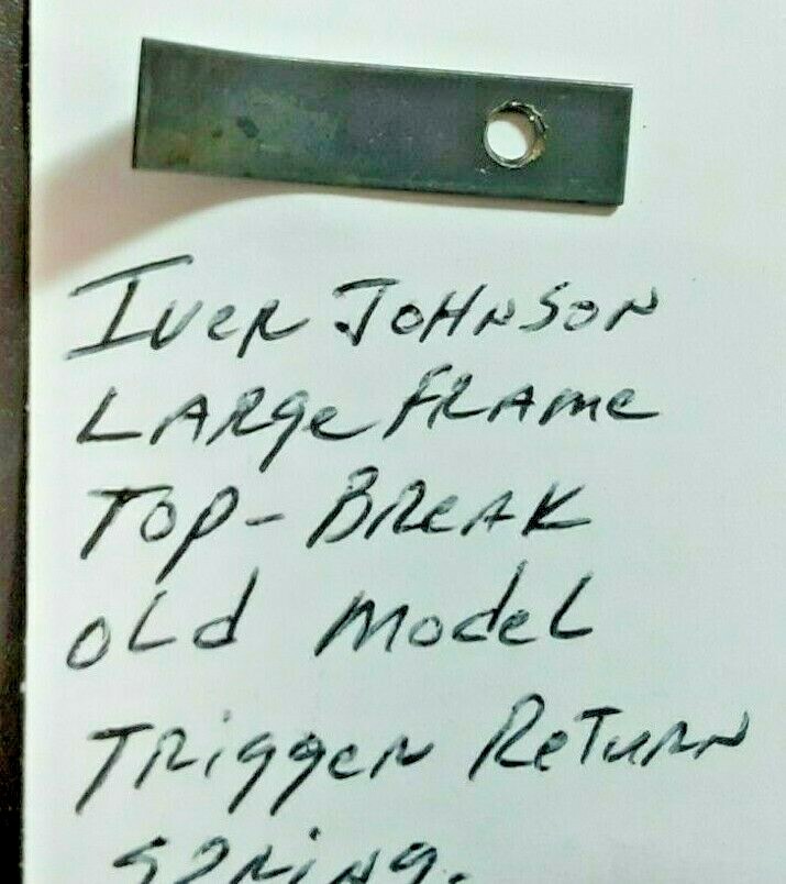 Iver Johnson/U.S. Revolver Trigger Return Spring, Old Large Model. Please Read!