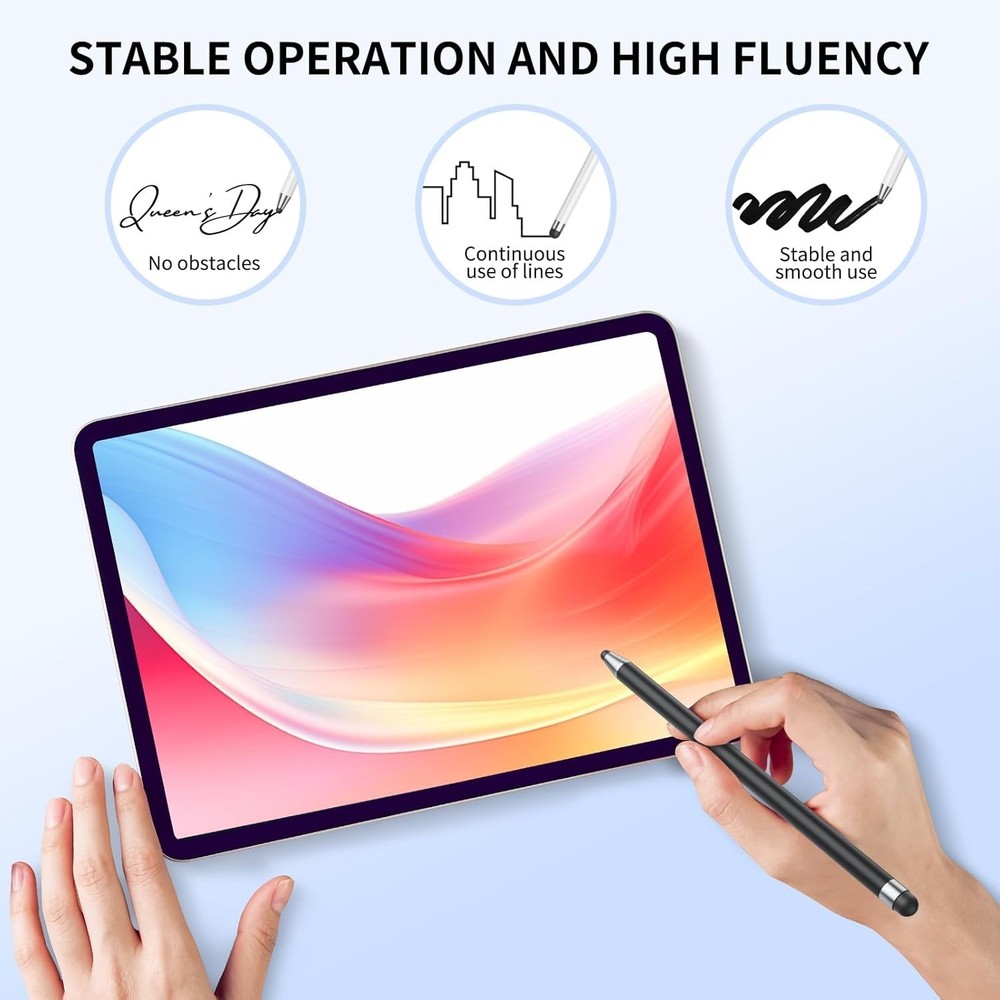 10Pcs Touchscreen Stylus Pens – Instant Use with Scratch Protection Features
