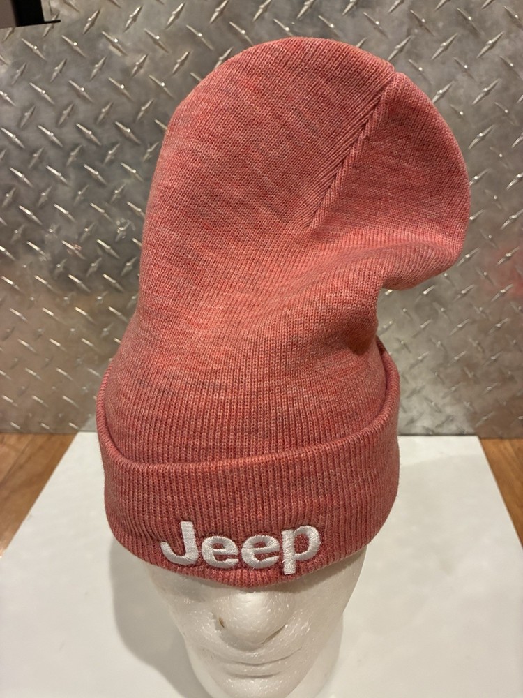 JEEP  BEANIE CAP/HAT PINK