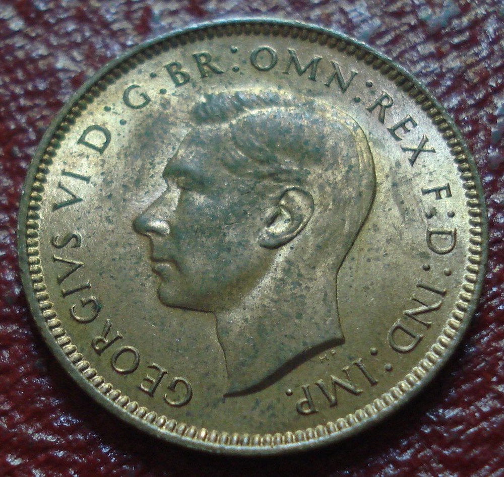 1948 BRITISH FARTHING IN UNCIRCULATED CONDITION
