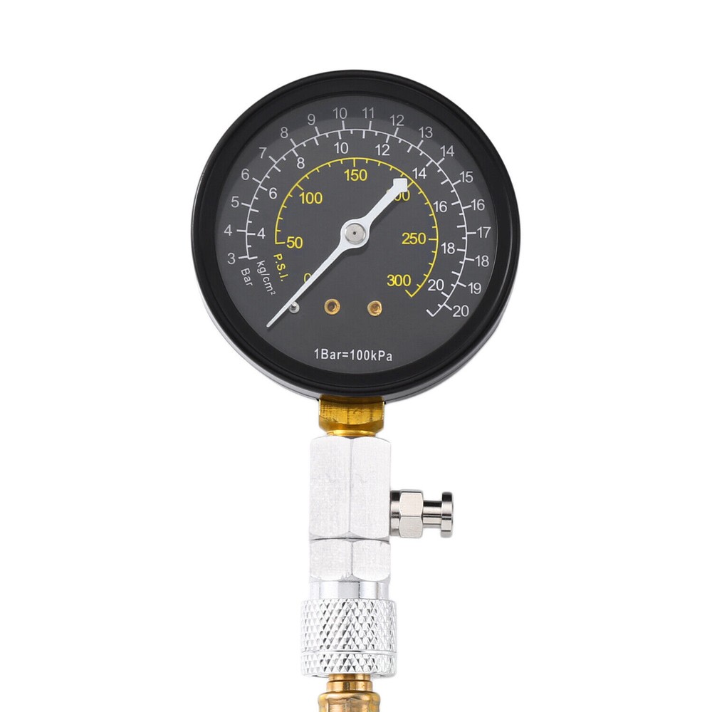Engine Cylinder Compression Gauge Tester Kit Gas Engine Diagnostic Testing Tool