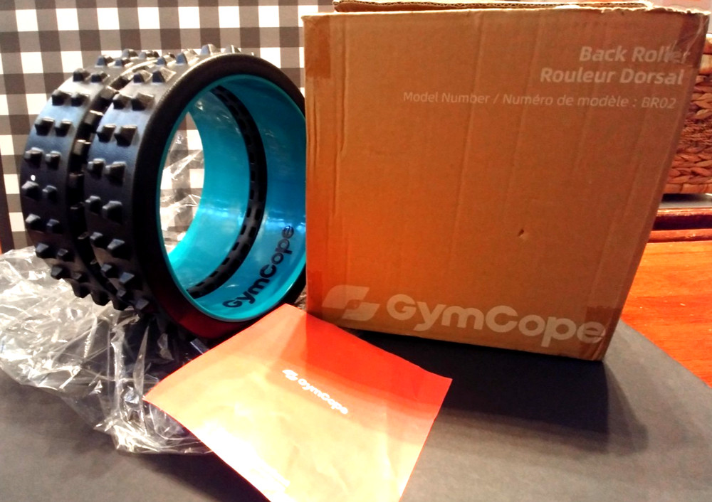 GymCope Back Roller Back Pain Relief  & Stretching Deep Tissue Massage Roller
