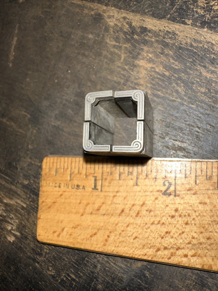 Print Blocks “ Border Frame “ Nice Image & Lines! Room For Type