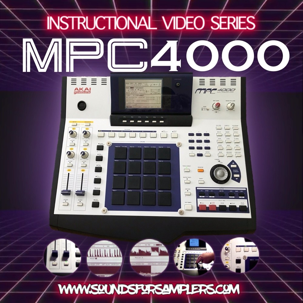 Akai MPC4000 Instructional DVD Tutorial