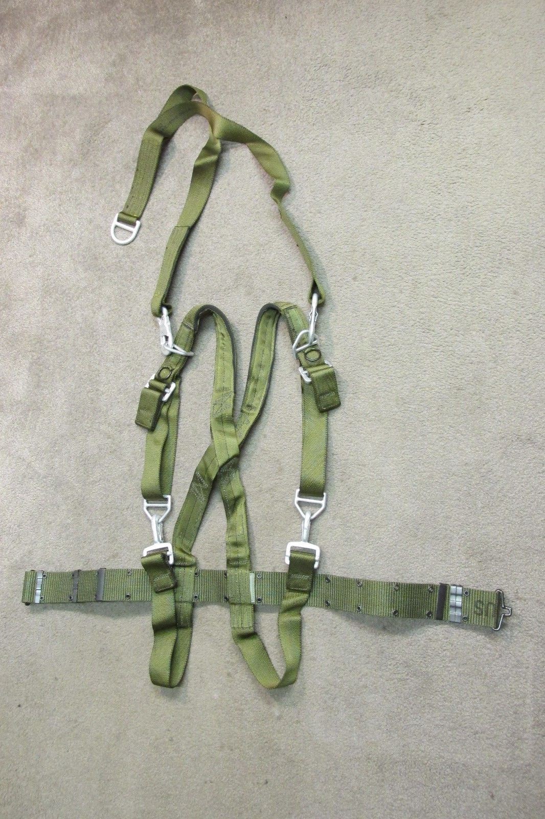 US Stabo Rig Extraction Harness LRRP Special Forces Vietnam Type Sz Small NOS
