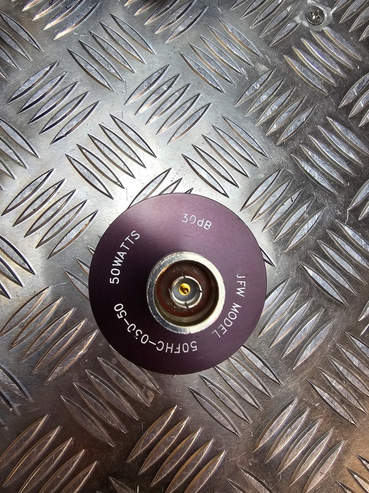 JFW RF Fixed Attenuator 50W DC-3GHz