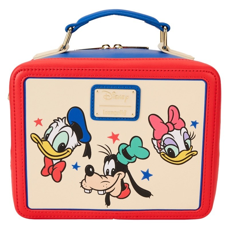 Loungefly Mickey & Friends Classic Lunchbox Crossbody Bag NWT