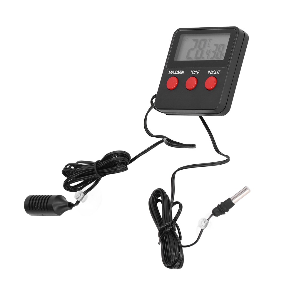Humidity Temperature Gauge Thermometer Digital Temp Sensor Meter Hygrometer