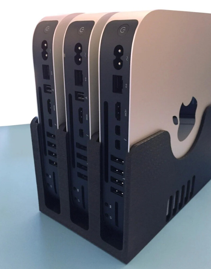 Vertical Dock Interlocking Organizers for Apple Mac Mini 2010 - 2023