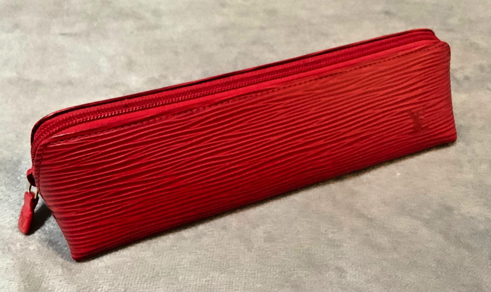 Louis Vuitton Epi pencil case - Red