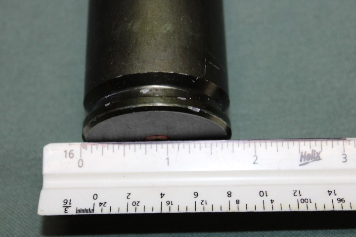 REPLICA PGU-14b A-10 Warthog 30mm PROJECTILE with REPLICA Black penetrator tip