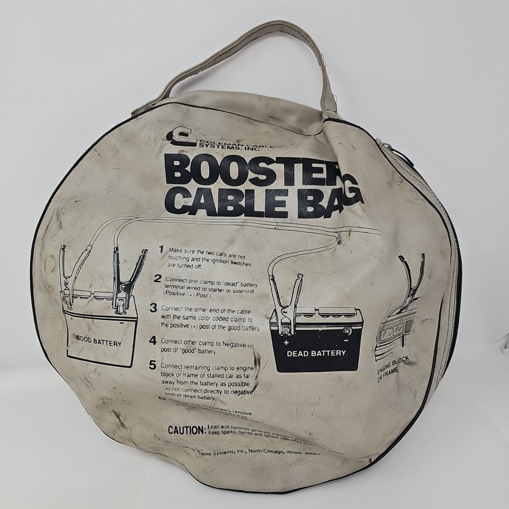 Coleman Systems Booster Cable in bag