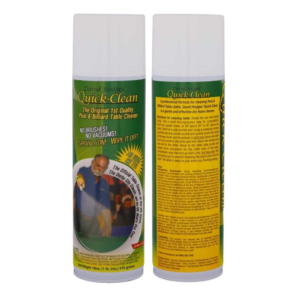 Pool Table Felt Spray Cleaner - Quick Clean - SHIPS SAME/NEXT DAY GUARANTEED!