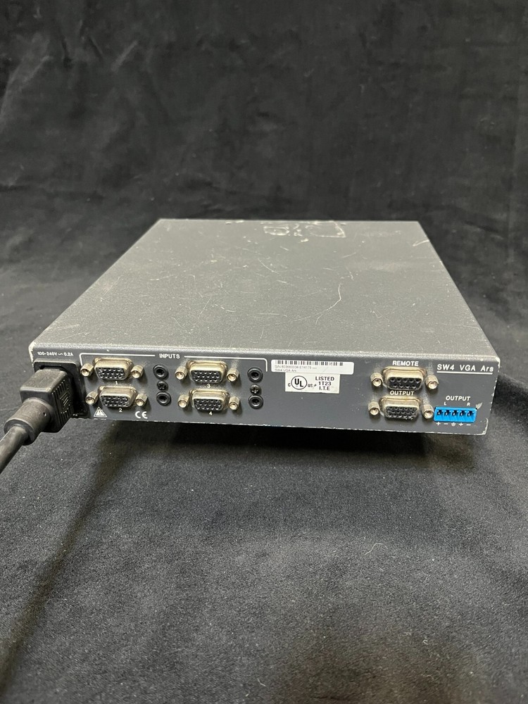 Extron Rack Mount VGA Video Processor/ amplifier/ PS/ Switcher (See Description)