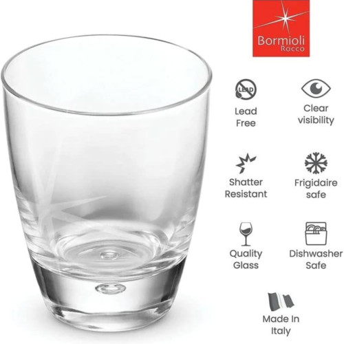 Bormioli Rocco Luna Beverage Glass - Set of 12