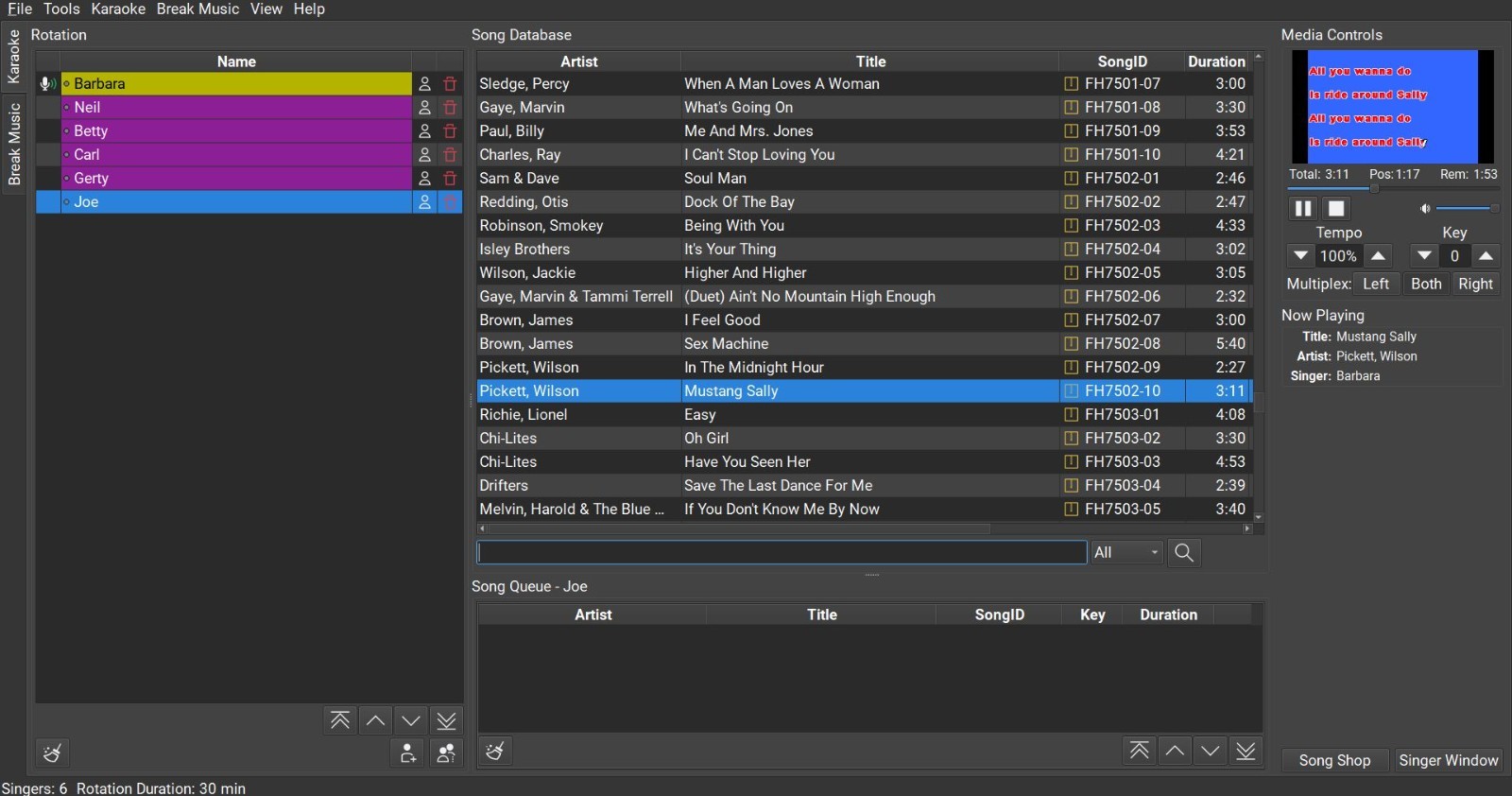 Computer Karaoke 2TB Hard Drive Player - Host Karaoke From Your Laptop.