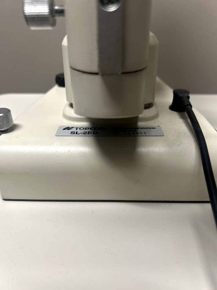 Reliance Optometry Stand and TopCon Slit Lamp Bundle