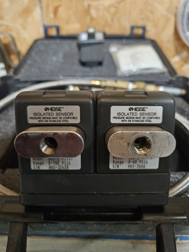 HEISE PTE-1 Handheld Pressure Calibrator + 3 Modules