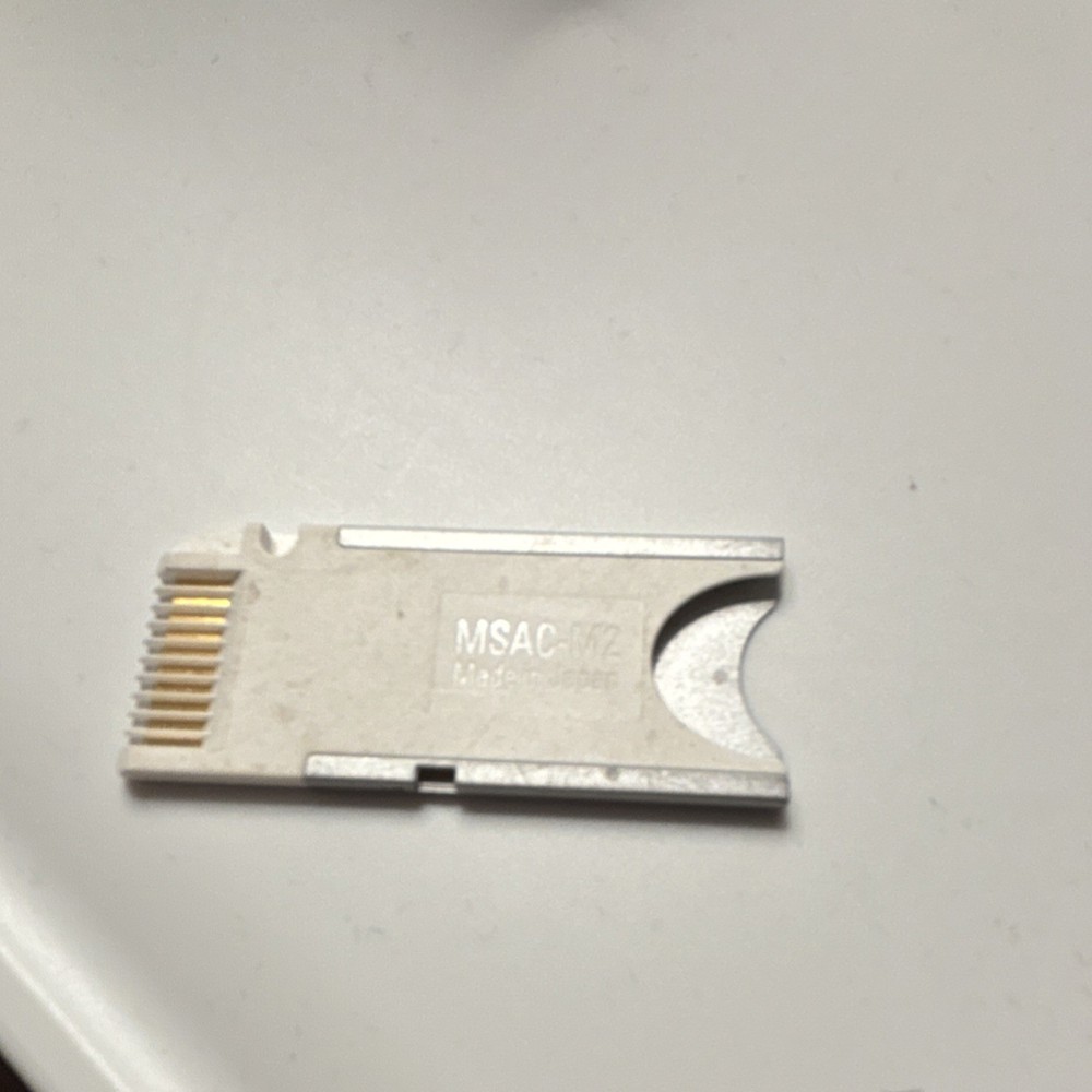 Sony Memory Stick Duo Card Adapter MSAC-M2 Compatible Model MSAC-M2 MPN MSAC-M2