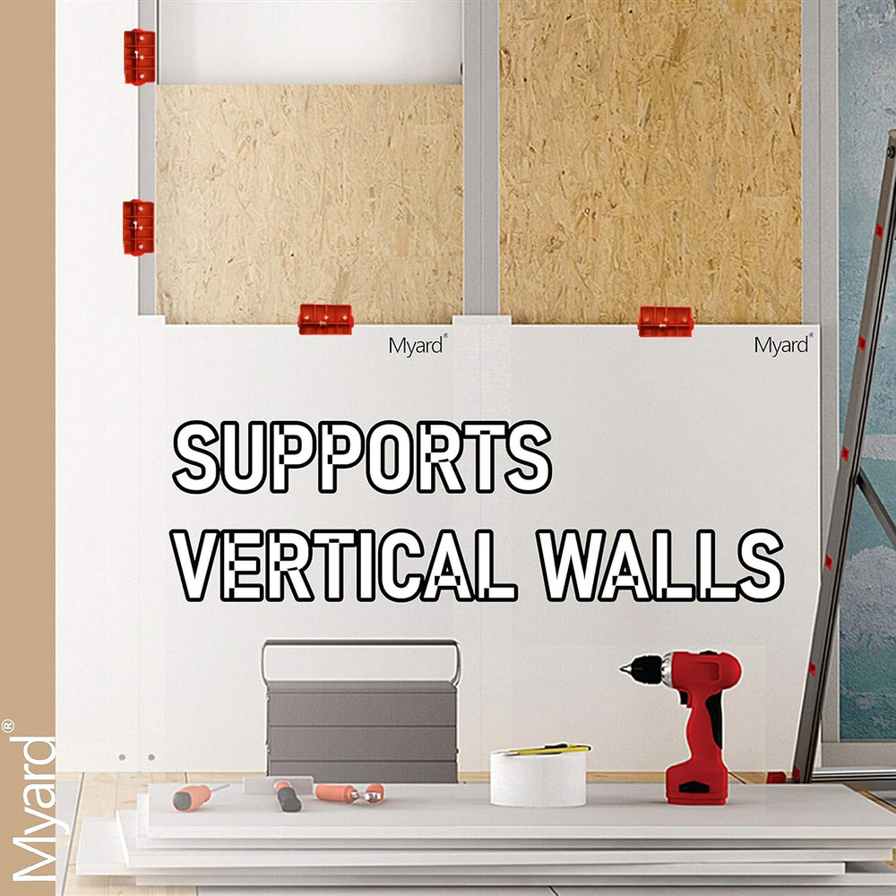 Drywall Fitting Tool, Supports the Board in Place While Installing