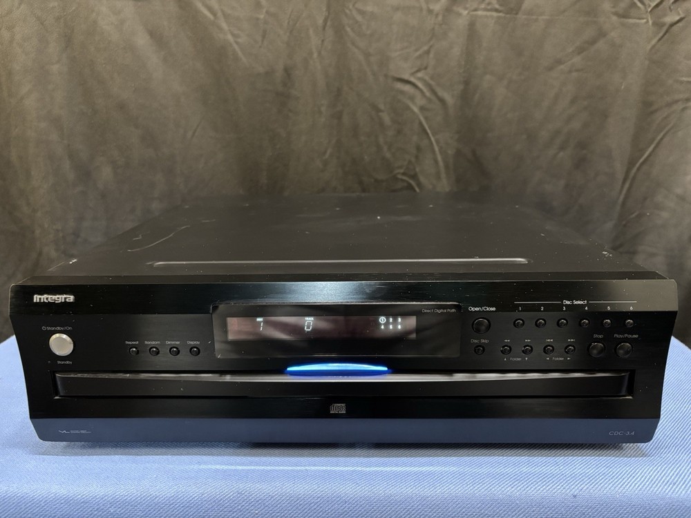 Integra CDC 3.4 6-Disc Carousel CD Player Carousel No Remote, Working