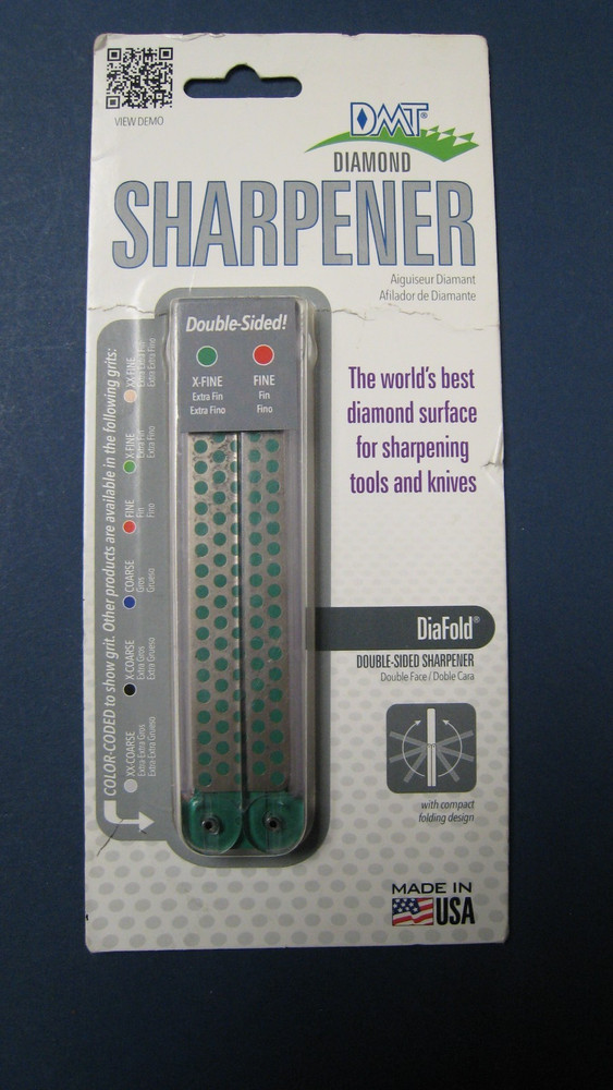 DMT Diamond Sharpener Unused w Package Fine &  Extra Fine DiaFold