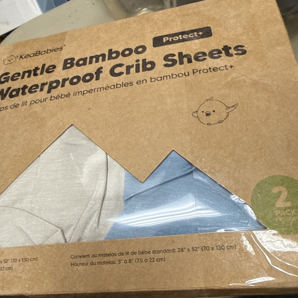 Gentle Bamboo Protect+Waterproof Crib Sheets