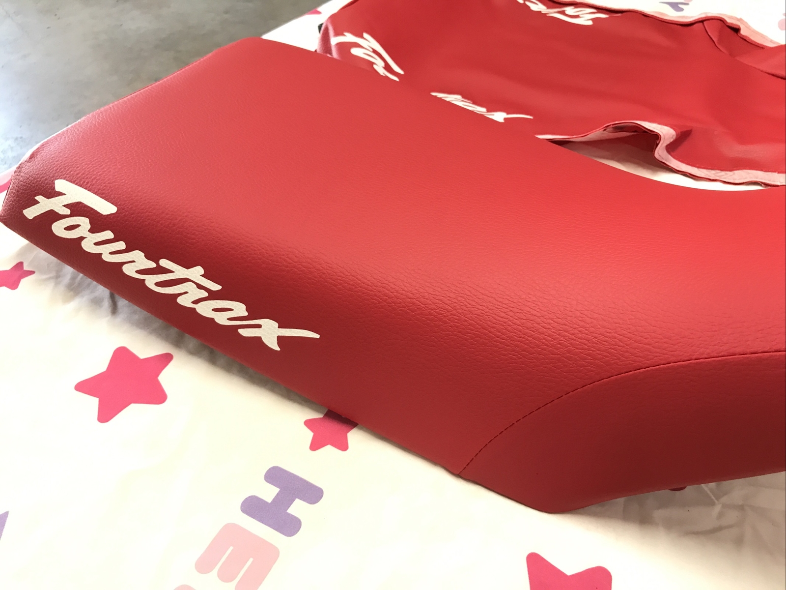 HONDA TRX250R SEAT COVER FOURTRAX 1987 TO 1988 MODEL SEAT COVER RED (H*-266)