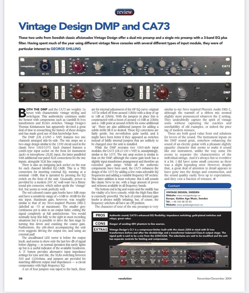 Vintage Design CA73 Pair