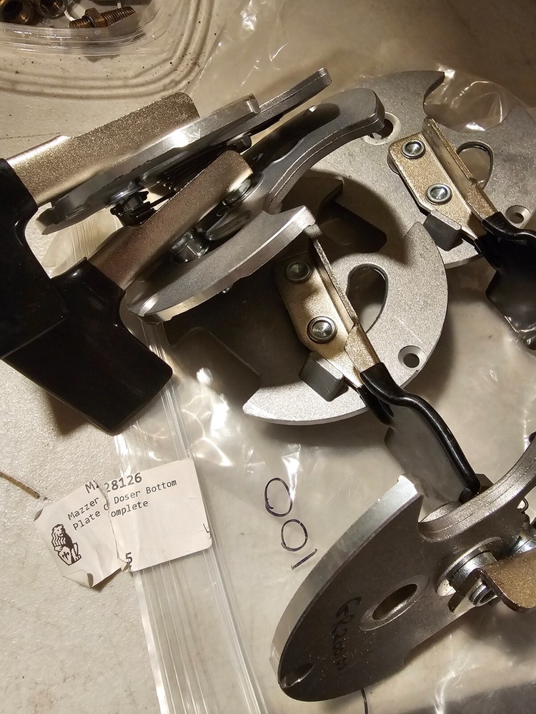 La Marzocco M28126 MAZZER DOSER BOTTOM PLATE COMPLETE