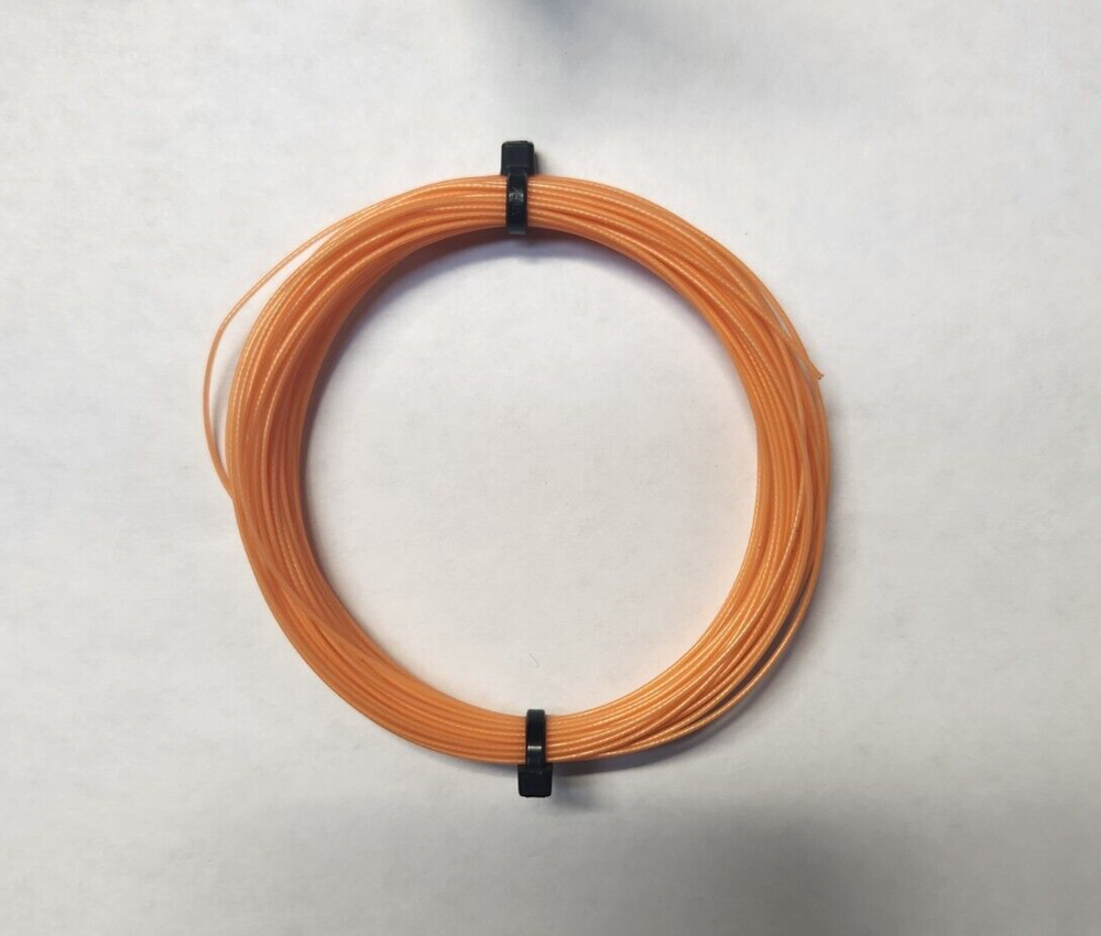 Belden 83000 30 AWG Orange Mil-Spec Wire PTFE Stranded Silver Plated 30 ft