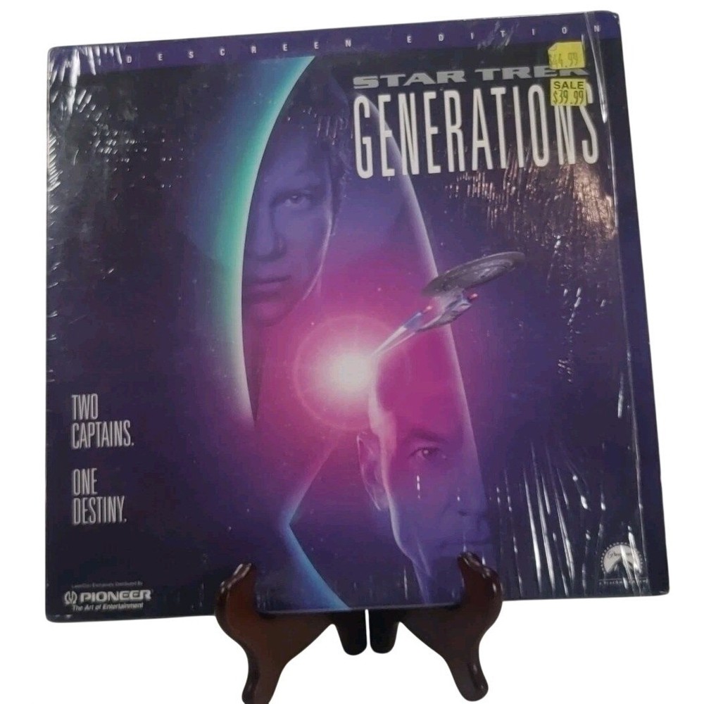 Star Trek Generations - Laserdisc - Widescreen - THX - 1995 William shatner