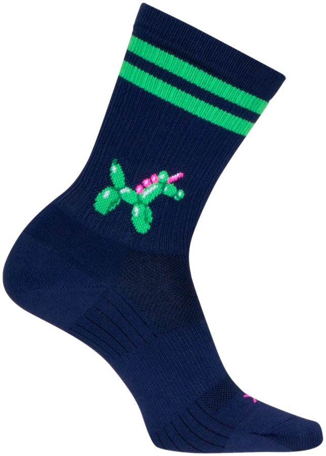 SockGuy Ballonicorn SGX Socks - 6", Small/Medium