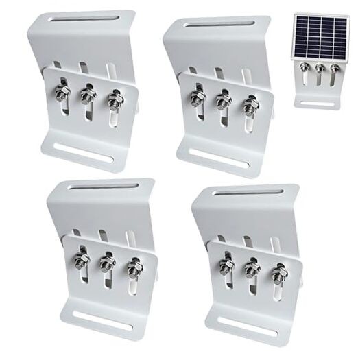 Adjustable Solar Panel Tilt Mount Bracket, Heavy Duty Solar 8Pack (4 Pairs)