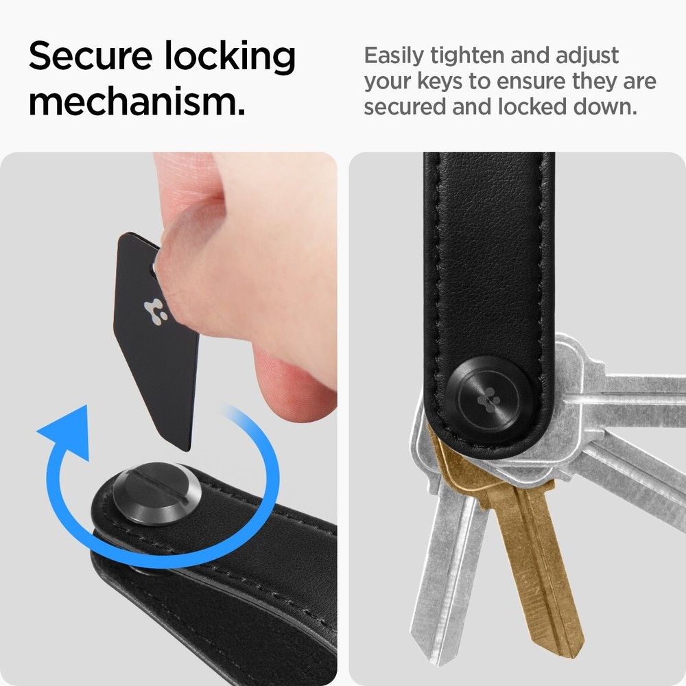 Key Holder Organizer | Spigen [Valentinus] Leather