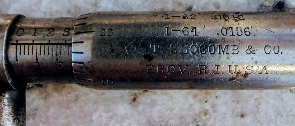 🗽VINTAGE J.T.SOLCOLM 2-3" OD MICROMETER