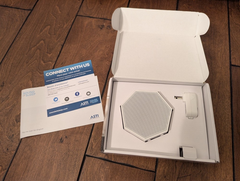 LectroFan ASM1007 White Noise Machine - White