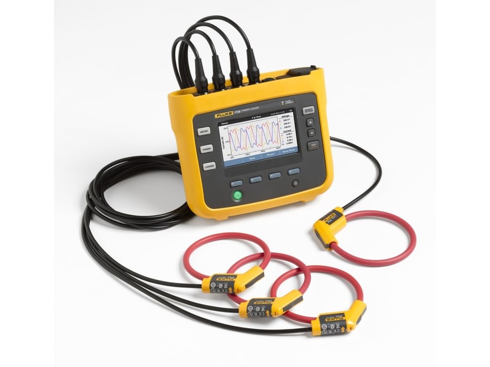 Fluke 1738/EUS 3-Phase Portable Advanced Power Logger EU/US Version