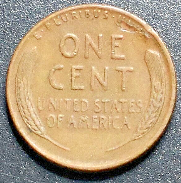 1952 ERROR PENNY LAMINATION PEELING      145
