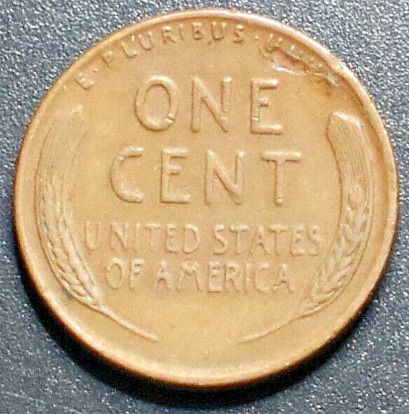 1952 ERROR PENNY LAMINATION PEELING 145