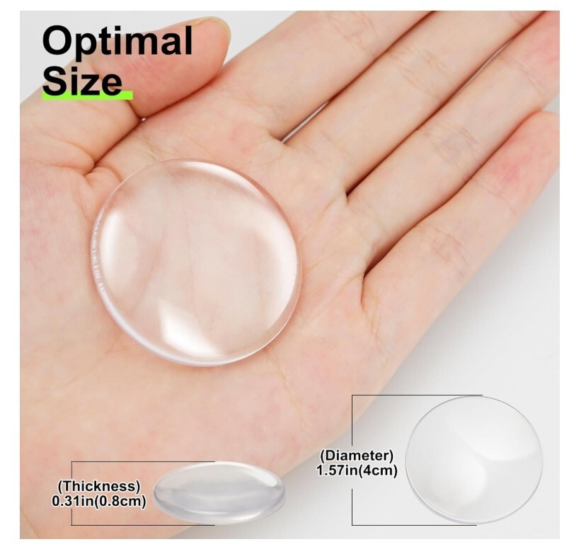 8PCS Door Stopper Wall Protector Silicone Door Knob Wall Protector Strong Back