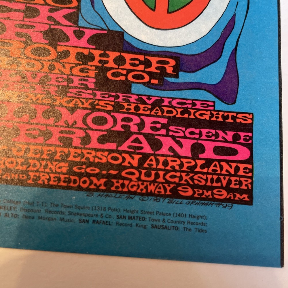 BG #99 The Doors Chuck Berry Postcard B. MacLean