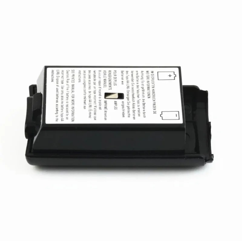 5 X AA Battery Back Cover Case Shell Pack For Xbox 360 Wireless Controller Black