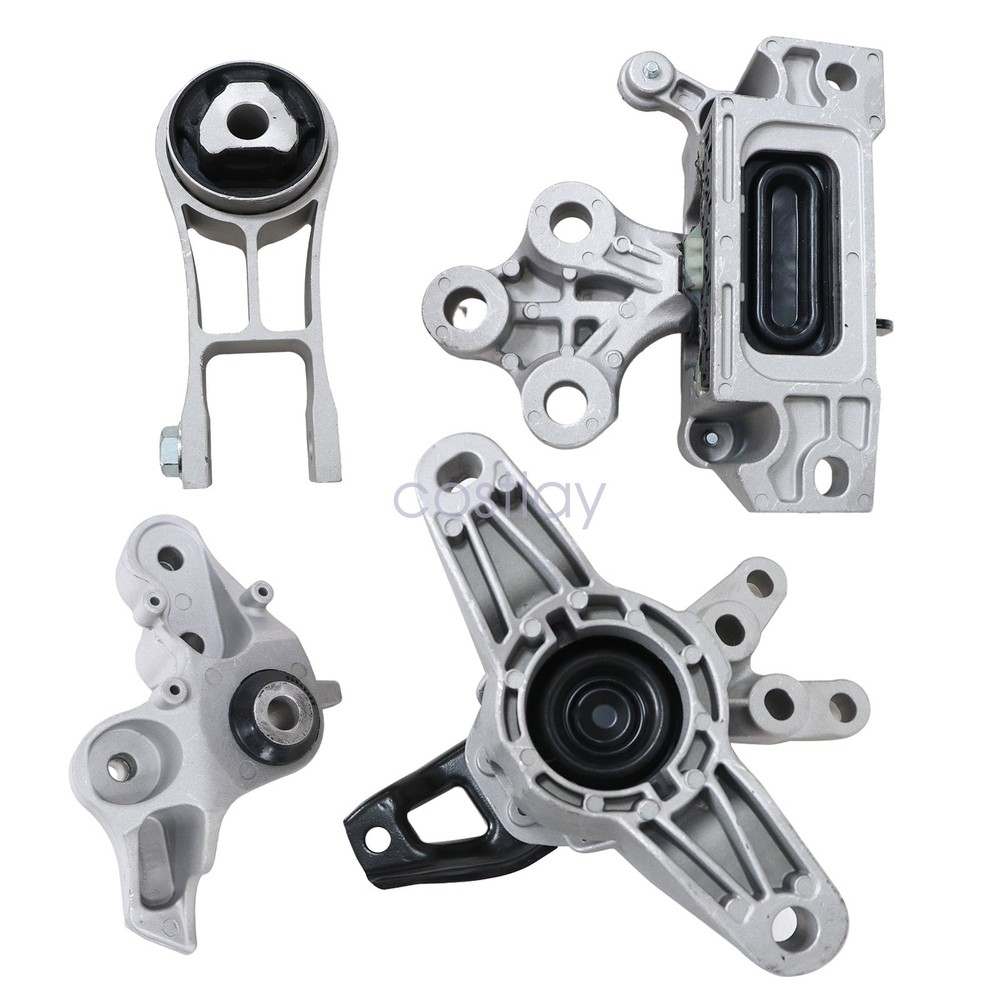 4PCS For Chrysler Pacifica 2017-2024 V6-3.6L Engine Mounts & Auto Trans. Mount