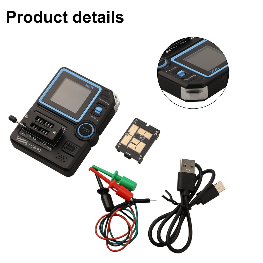 User Friendly Design and Intuitive Operation of LCRP1 Transistor Tester