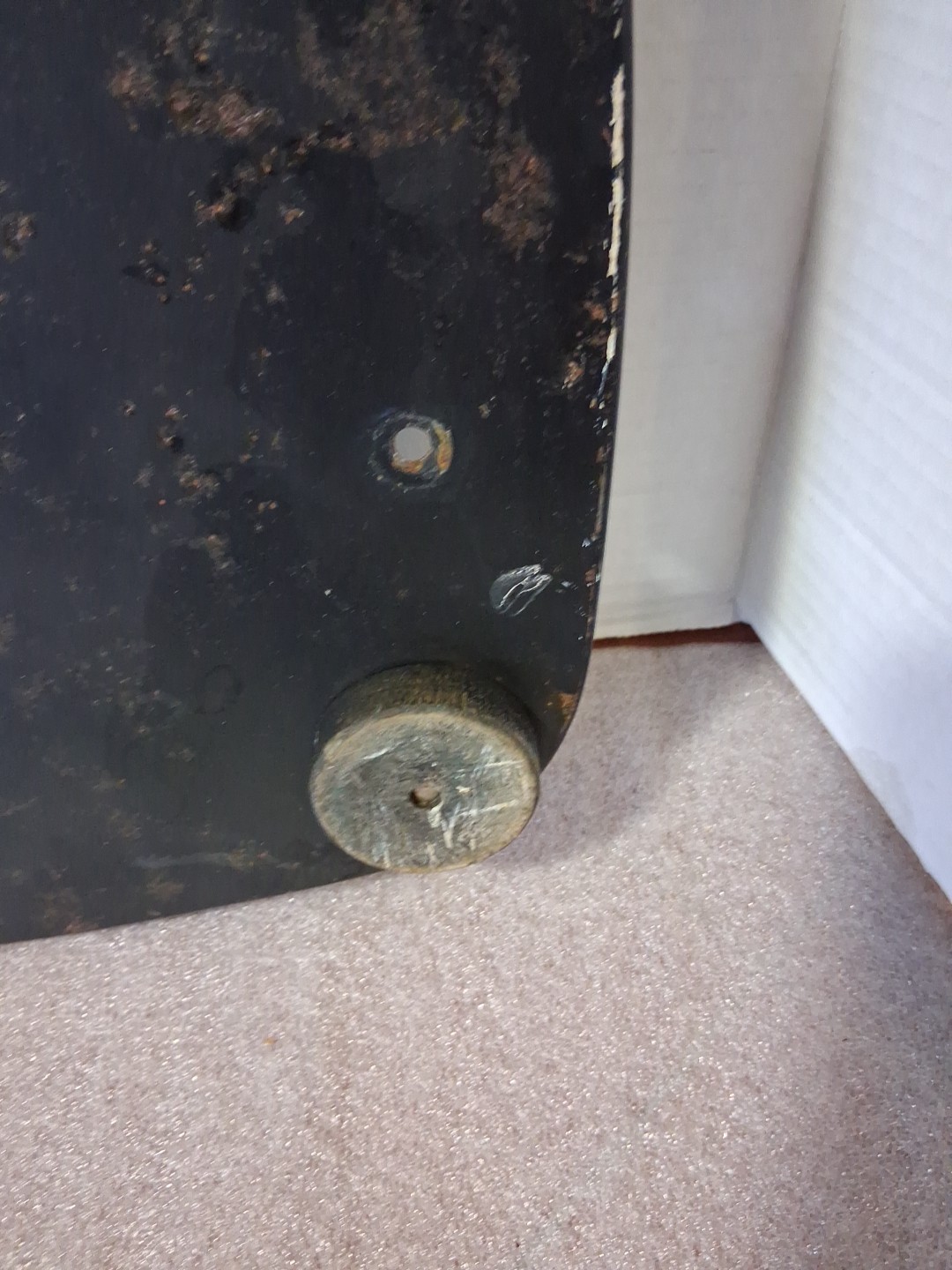 Vtg Base Bottom Wood Feet For General Electric Roaster 123C19 Replacement Part