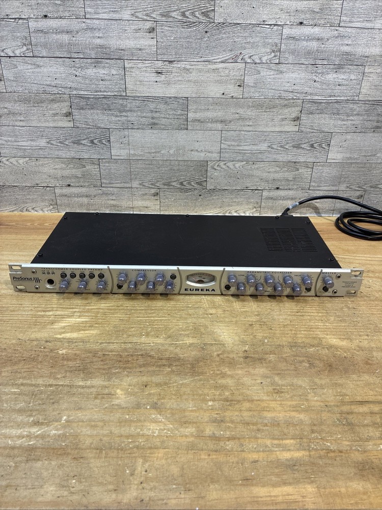 PreSonus Eureka Preamp Compressor Equalizer W/ Power Cord Tested Free Shipping!