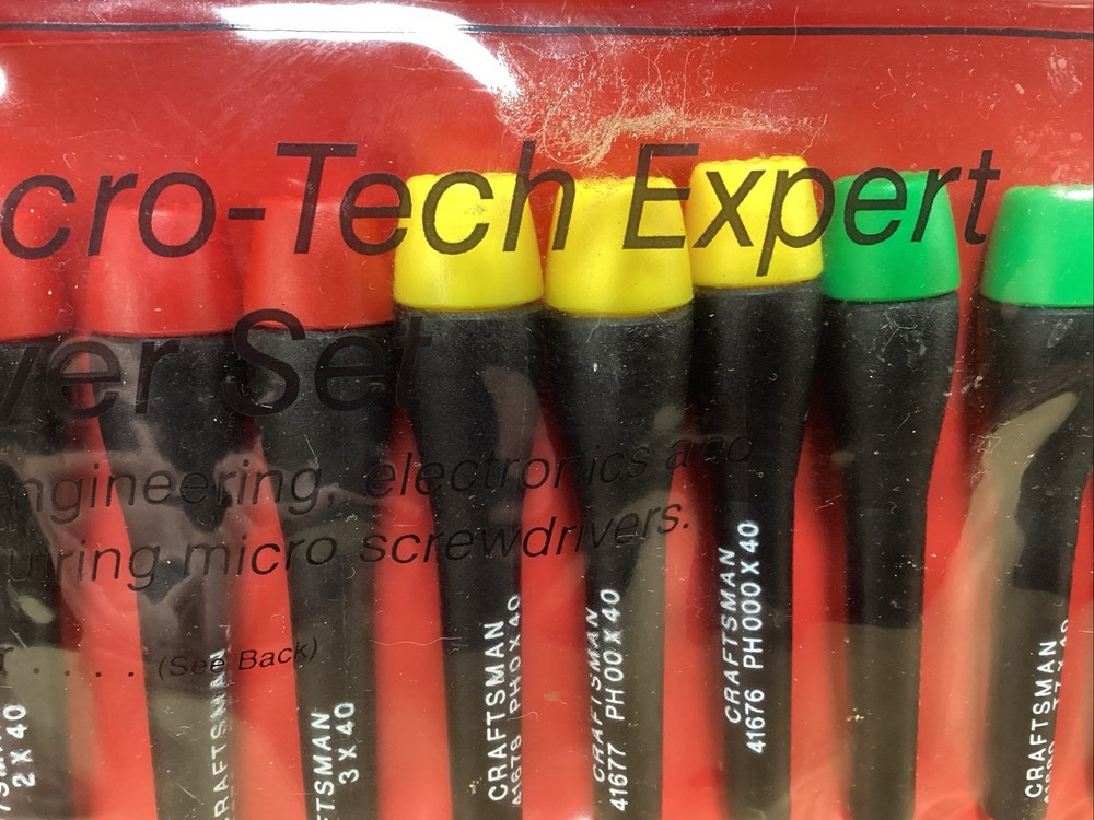 Craftsman 941670 Professional 12pc Micro-Tech Precision Screwdriver Set (26426)
