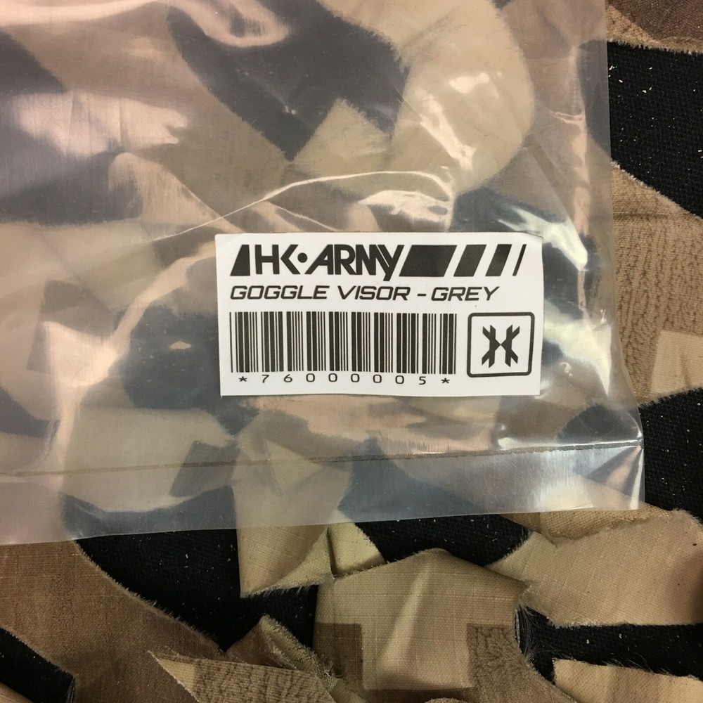 New HK Army KLR Goggle Visor - Grey